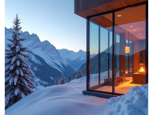 Luxuriöses Ski Chalet in St. Moritz